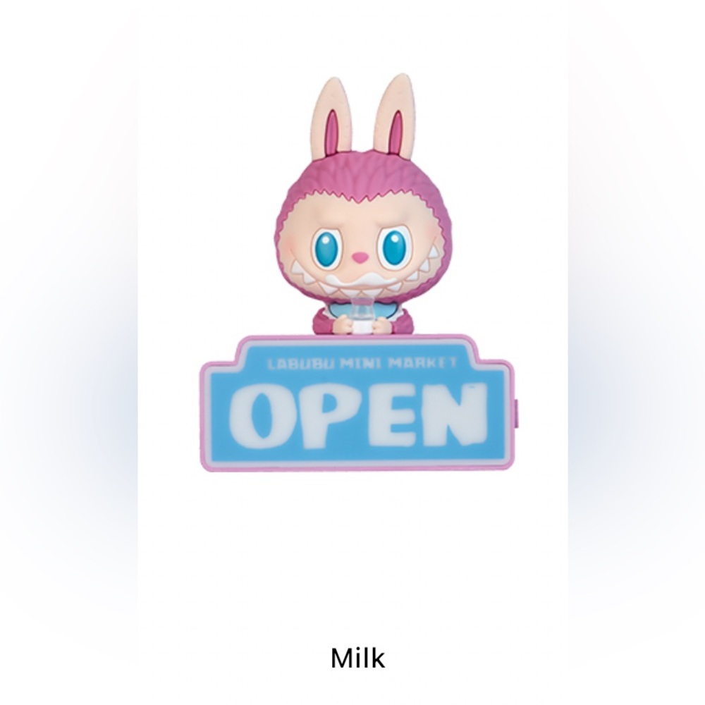 Wacky Mart The Monsters Labubu Fridge Magnet - Milk